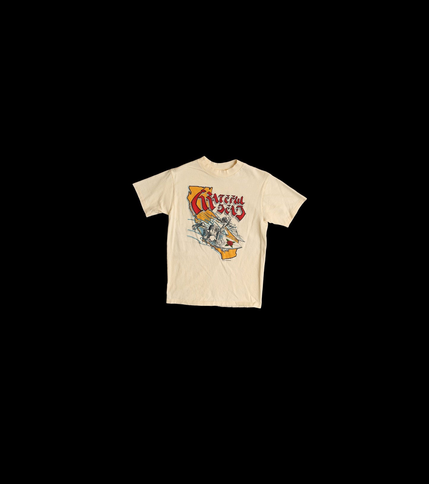 Vintage Grateful Dead T-shirt - Surfing on California State
