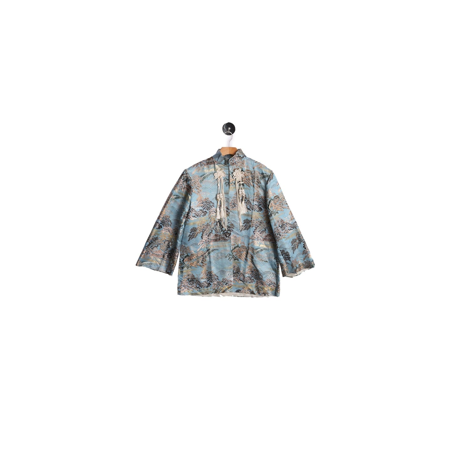 Vintage Blue Cheongsam Jacket