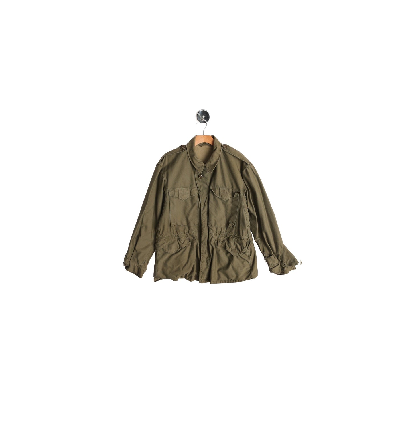 Vintage Man Military Field Jacket - Era 50s - 60s