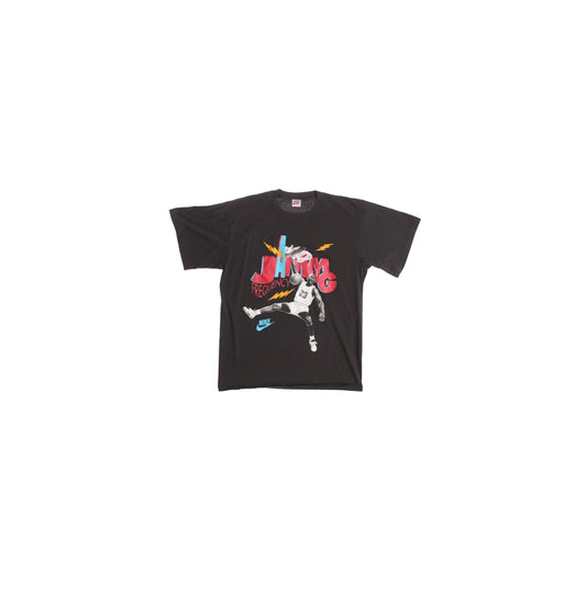 Vintage Nike Jamming Frequency Basketball Black Graphic T-shirt