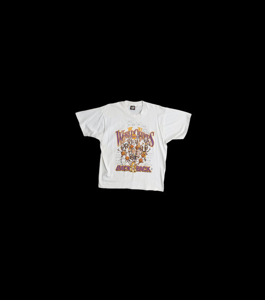 Vintage Los Angeles Lakers Back-to-Back World Champs Graphic T-shirt