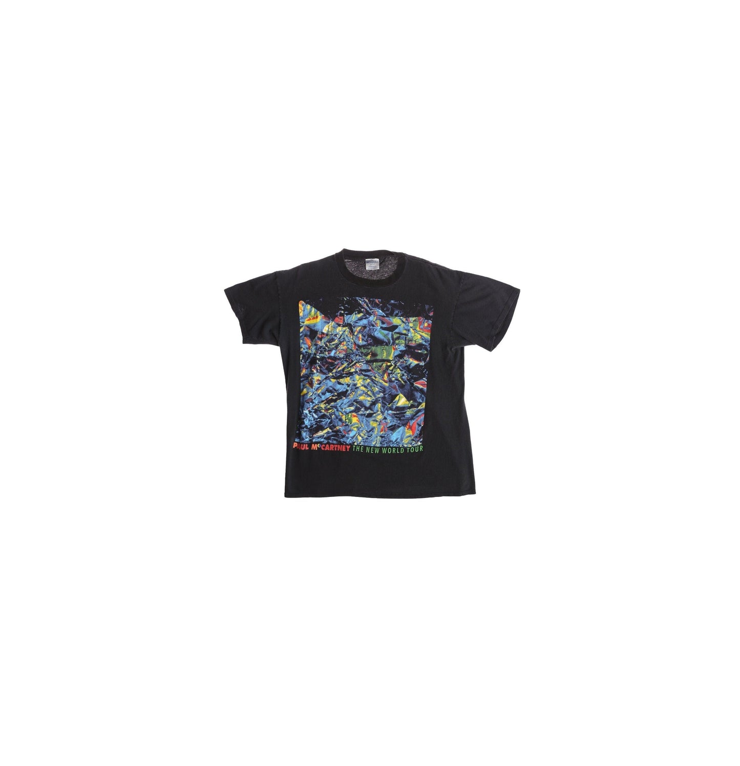 Paul McCartney The New World Tour Black Graphic T-shirt