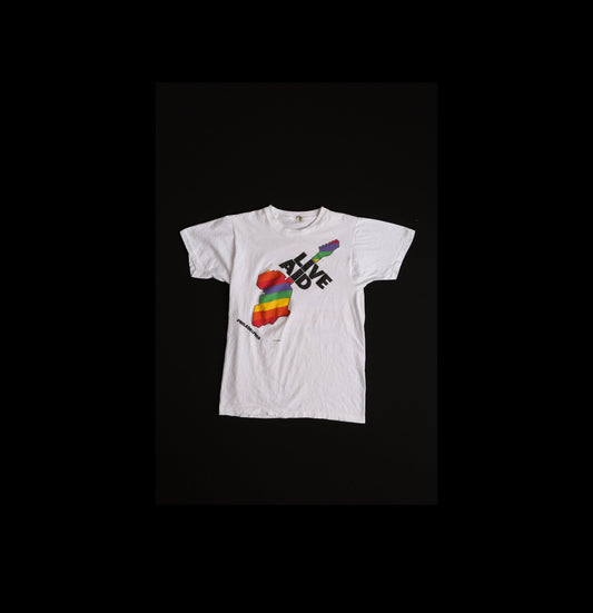 Live Aid Philadelphia Feed the World - Live Aid USA and UK July 13, 1985, Graphic T-shirt