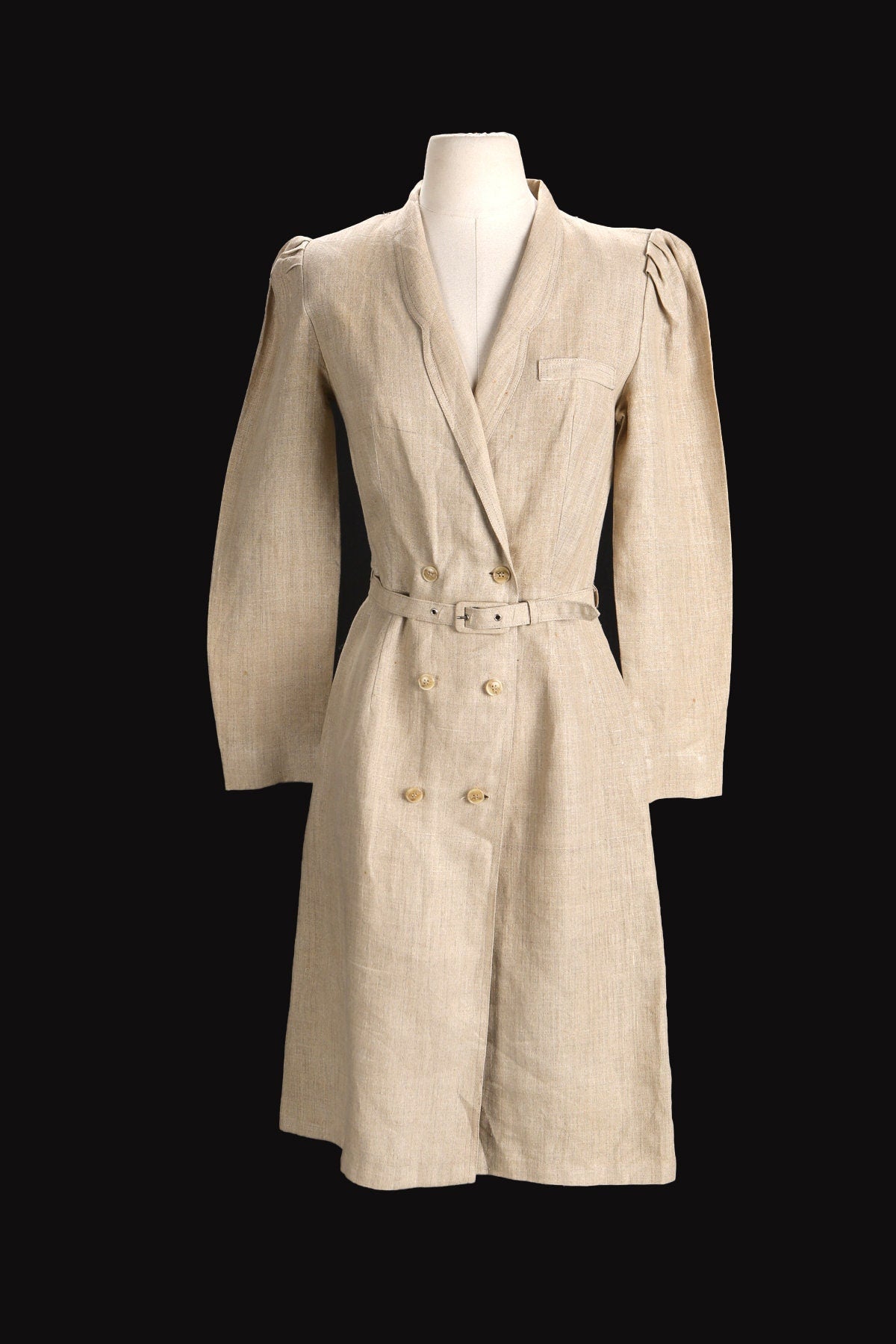 Vintage 90s Casual Dress / V Neck / Evening