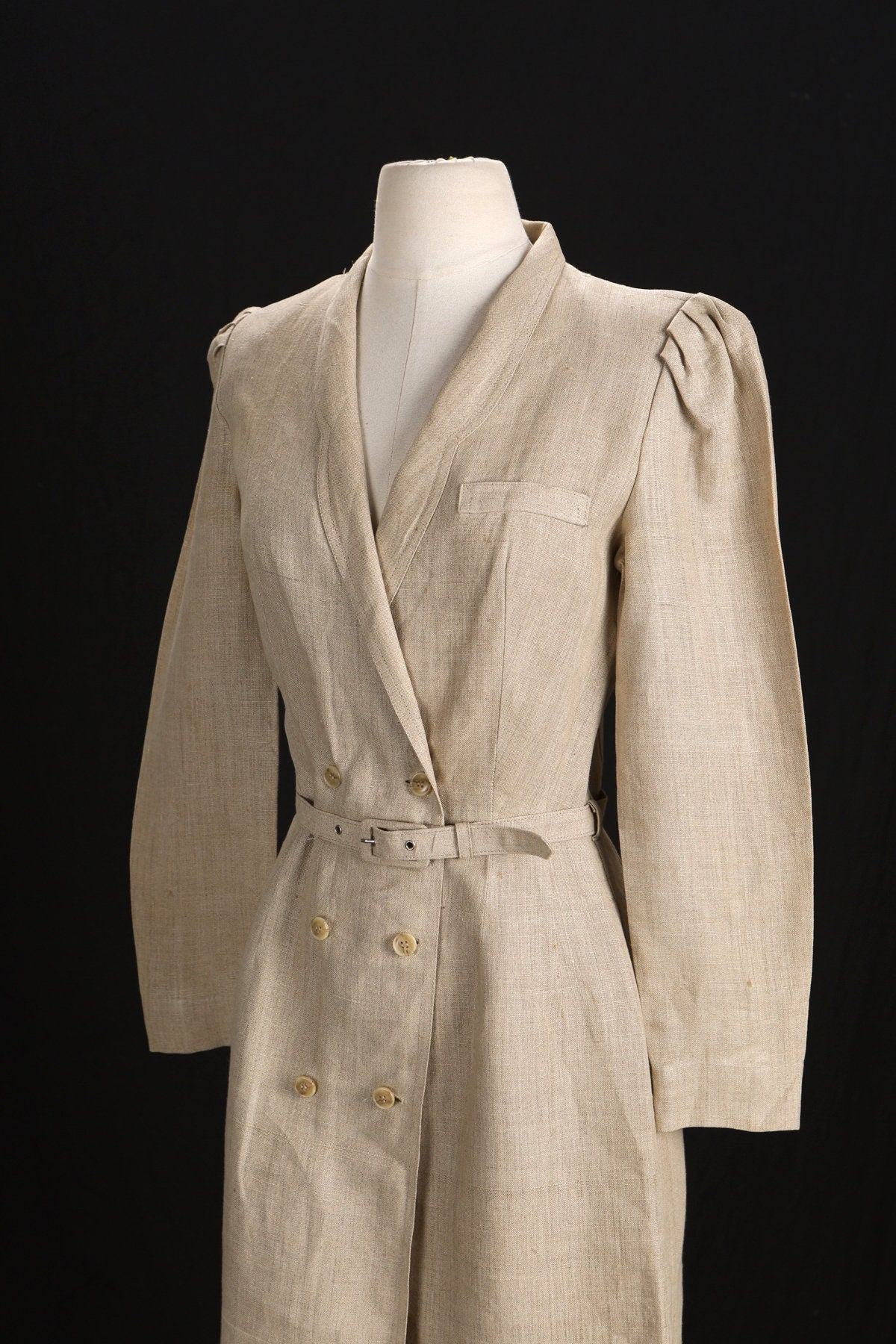 Vintage 90s Casual Dress / V Neck / Evening