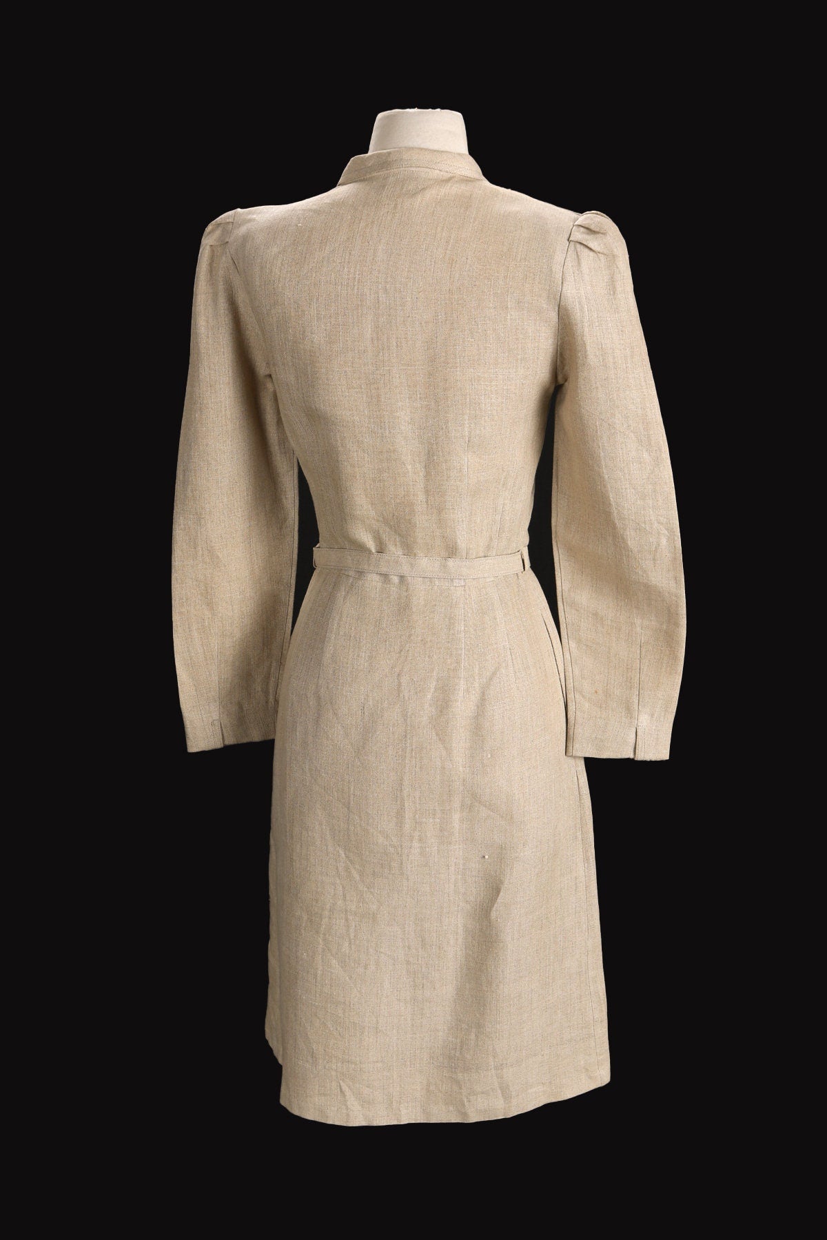 Vintage 90s Casual Dress / V Neck / Evening