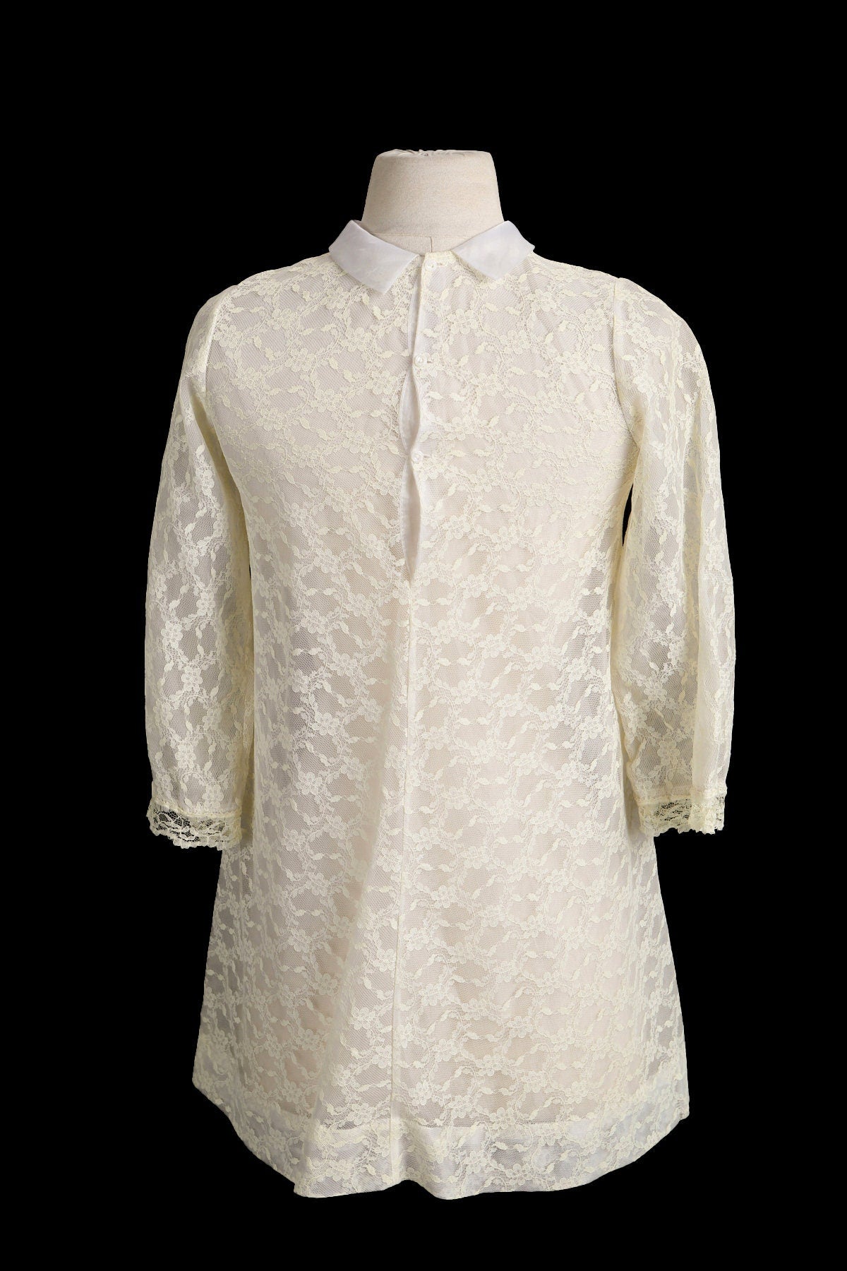 Vintage Lace Dress / Long Sleeve