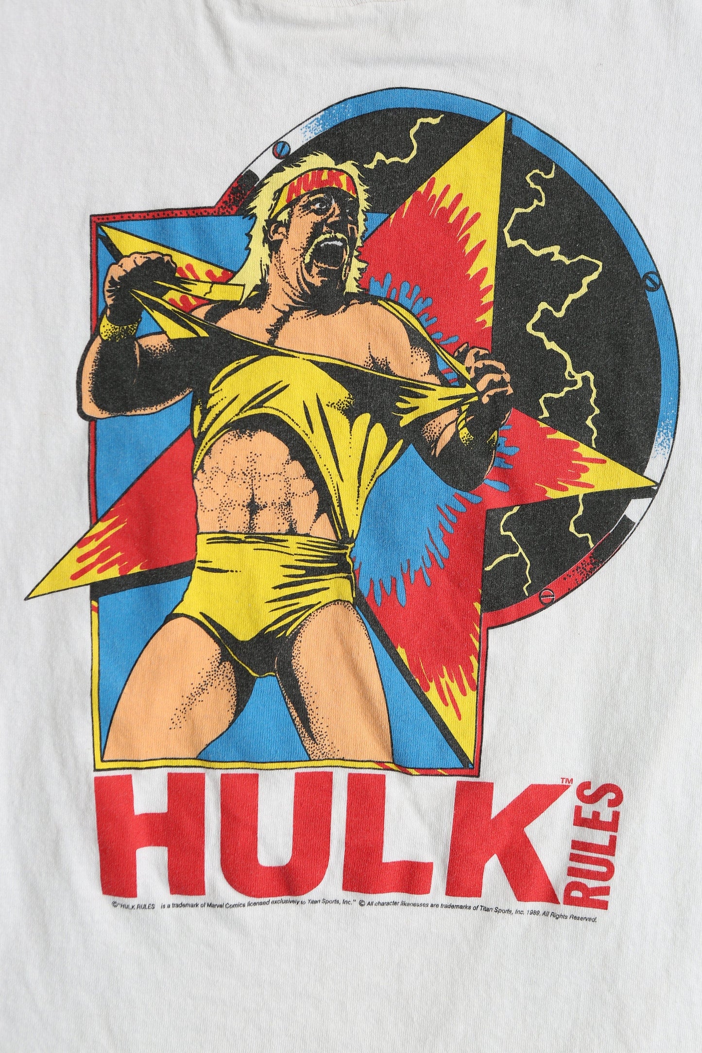 Vintage Hulk Hogan Wrestling Graphic T-shirt