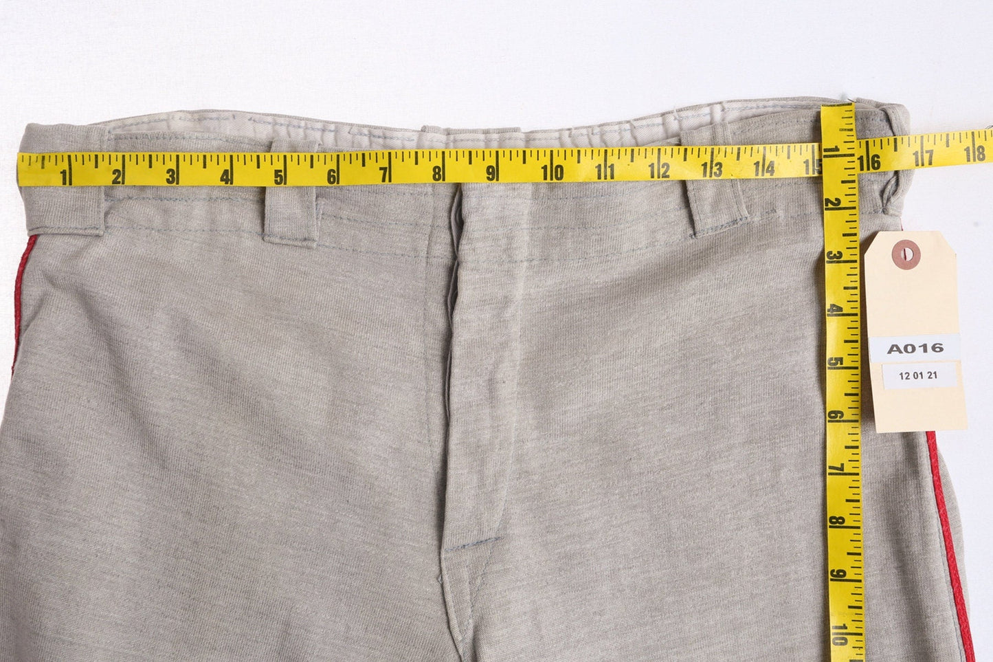 Vintage Gray Baseball Pants with No Print - Era 1950s - 1960s