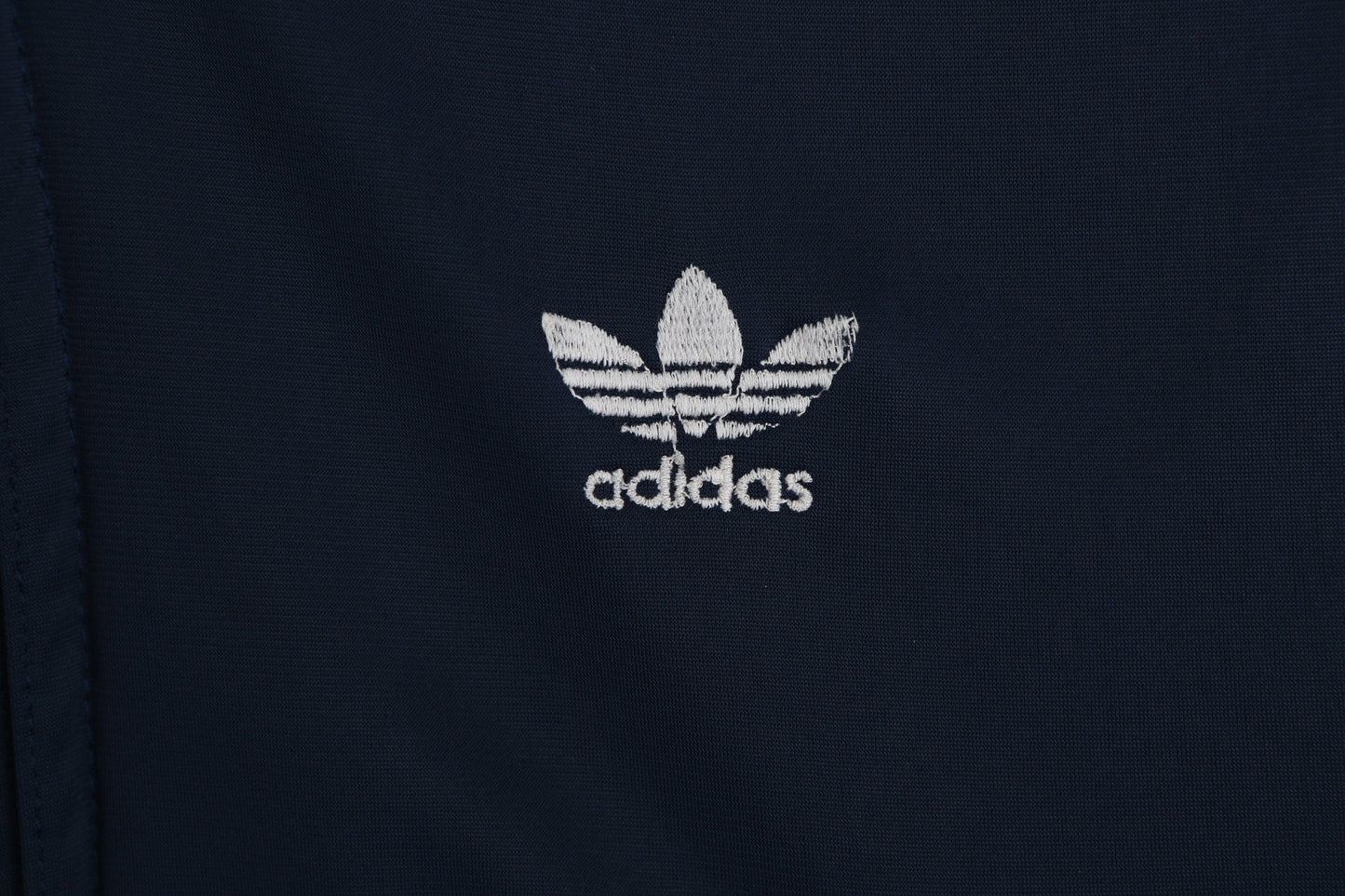 Vintage Adidas Blue Sleeve Striped Jogging Top