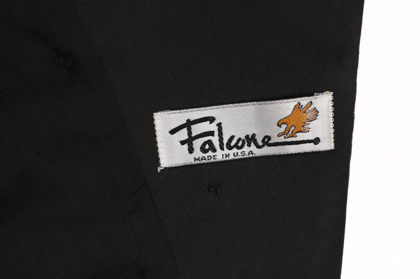 Vintage Men's Tailcoat with Metallic Silver Striped Pattern