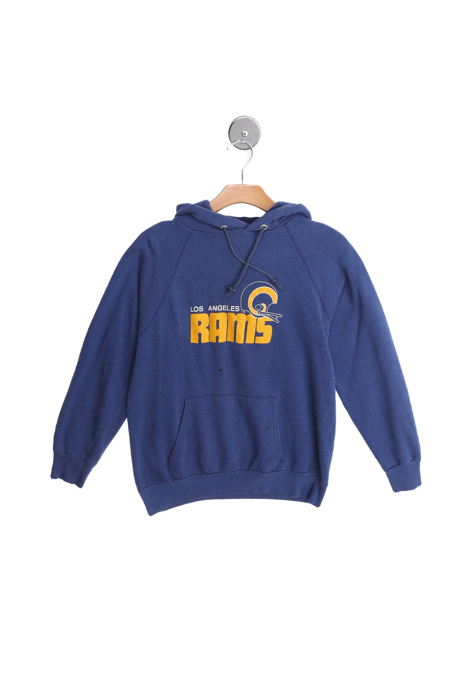 Vintage Rams Graphic Hoodie - Los Angeles Football Team - Champion Label
