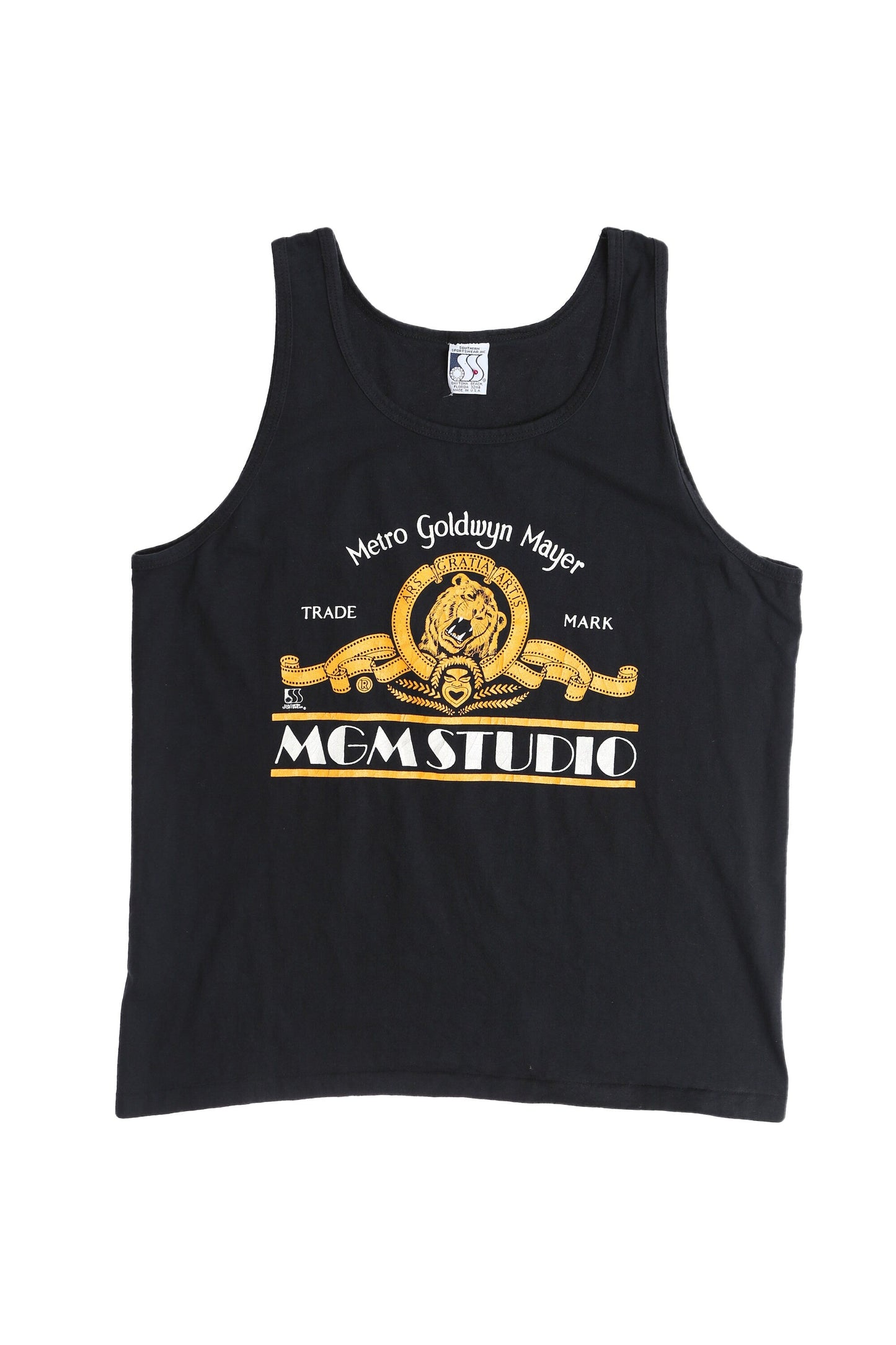 Vintage MGM Studio Black Graphic Tank Top