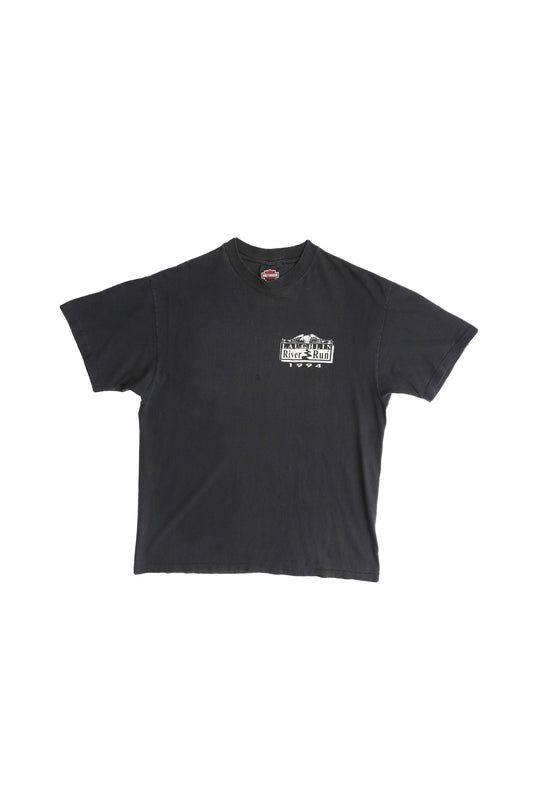 Vintage Harley Davidson Graphic T-shirt - 12th Annual Laughlin Run