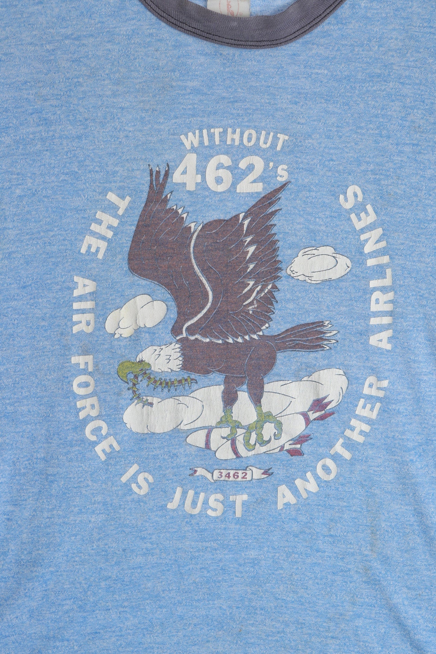 Vintage Military Graphic T-shirt - Era 1970's -1980's