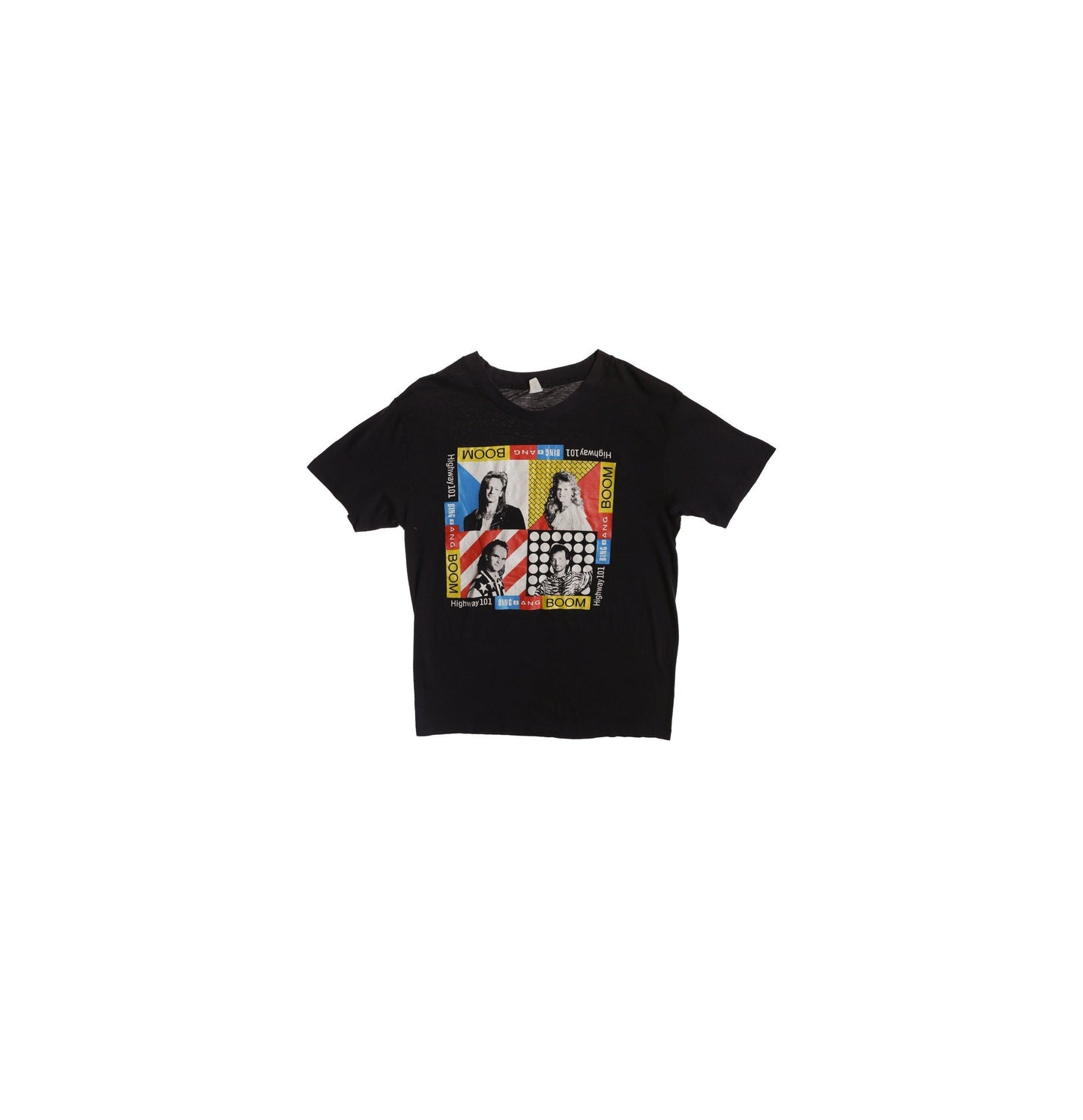 Highway 101 Bing and Boom Country Music Black T-shirt