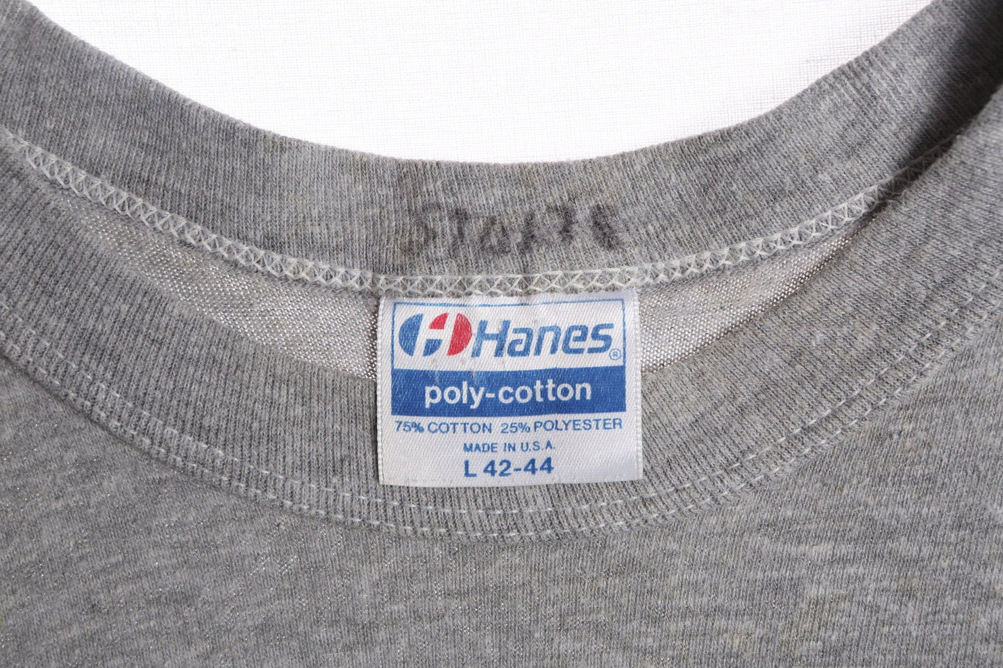 Vintage Military Gray T-shirt with Eagle Co E 1st Bn 28th Inf Print