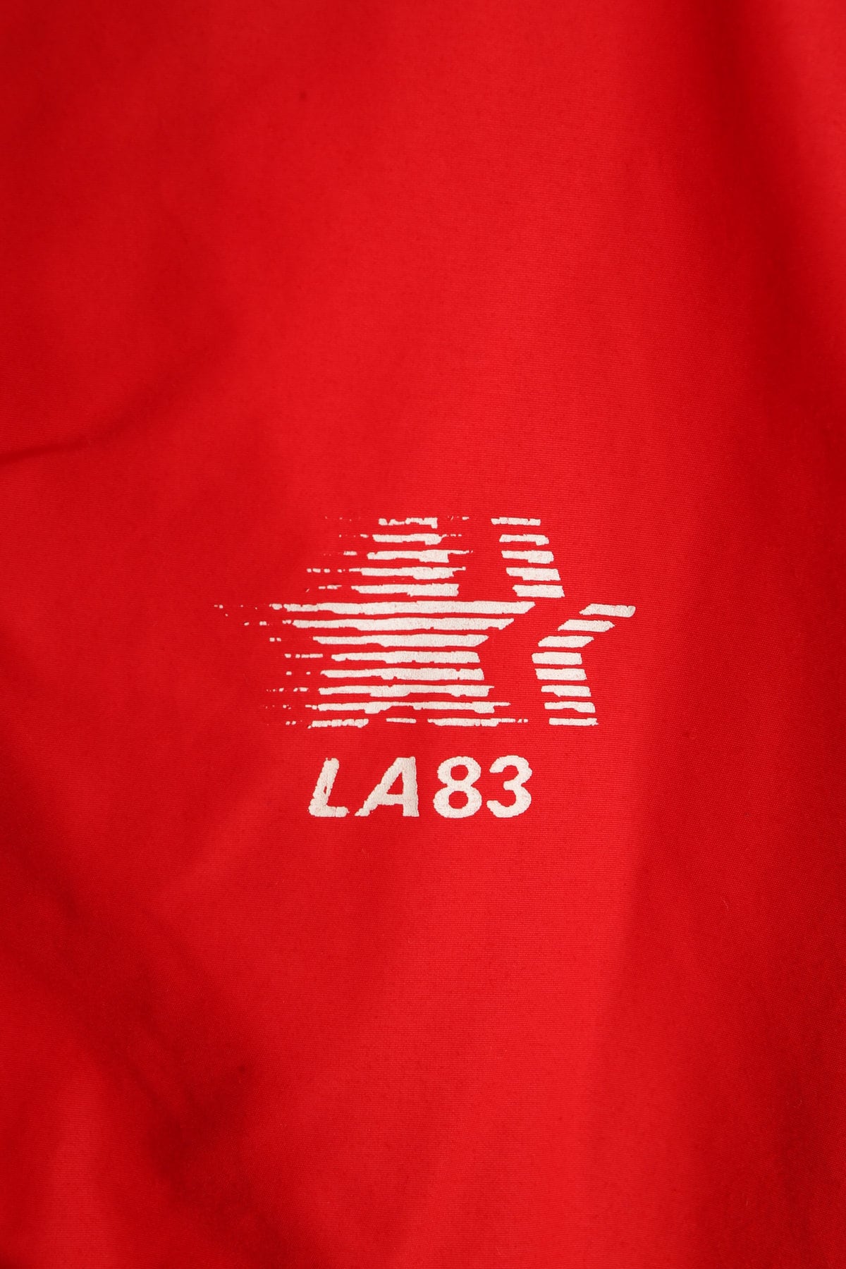 Vintage Levi's Jacket / Windbreaker / Red / Olympic Games / 1980s