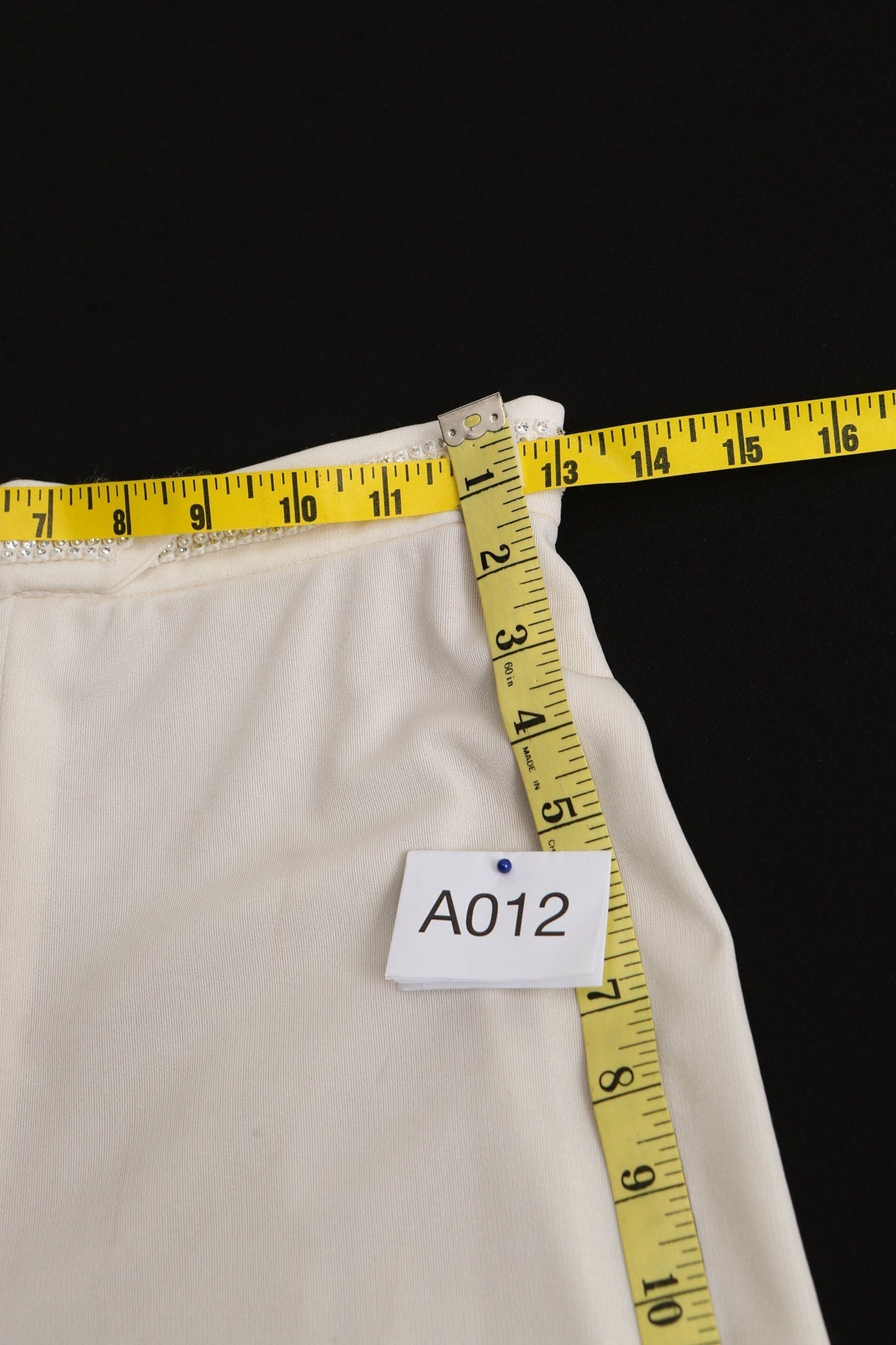 1970s White Suit / Leotard and Pants / Bell Bottom Pants / Polyester