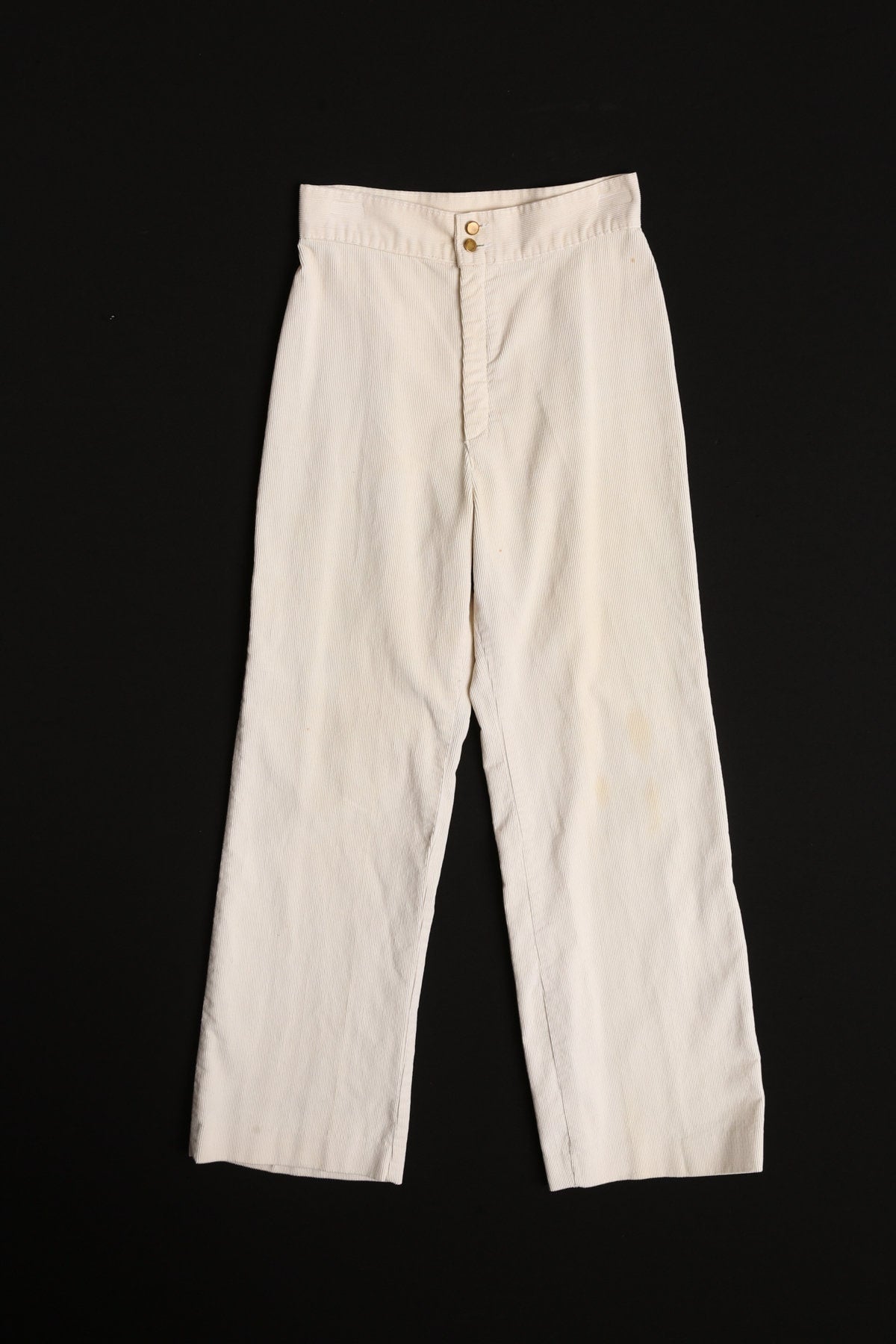 Vintage Women's Bell Bottom Pants / Levi's / 1970s / Beige