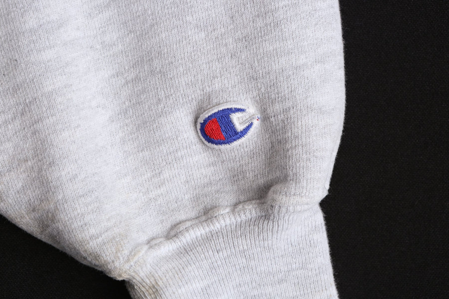 Vintage Gray Champion Sweatshirt with Illinois Print - Era 80's - 90's