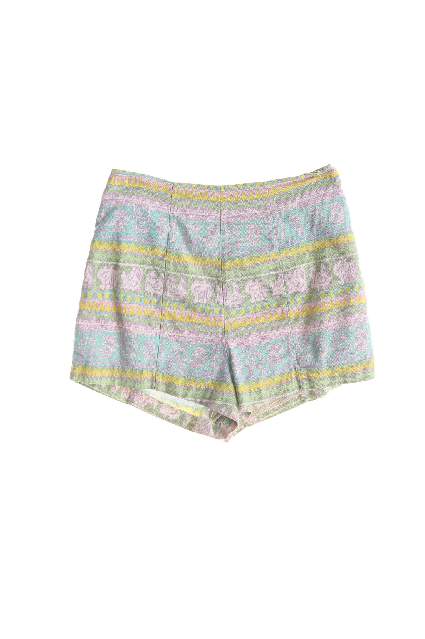 Vintage Women's High Waist Shorts - Estimated Era 1950's - 1960's