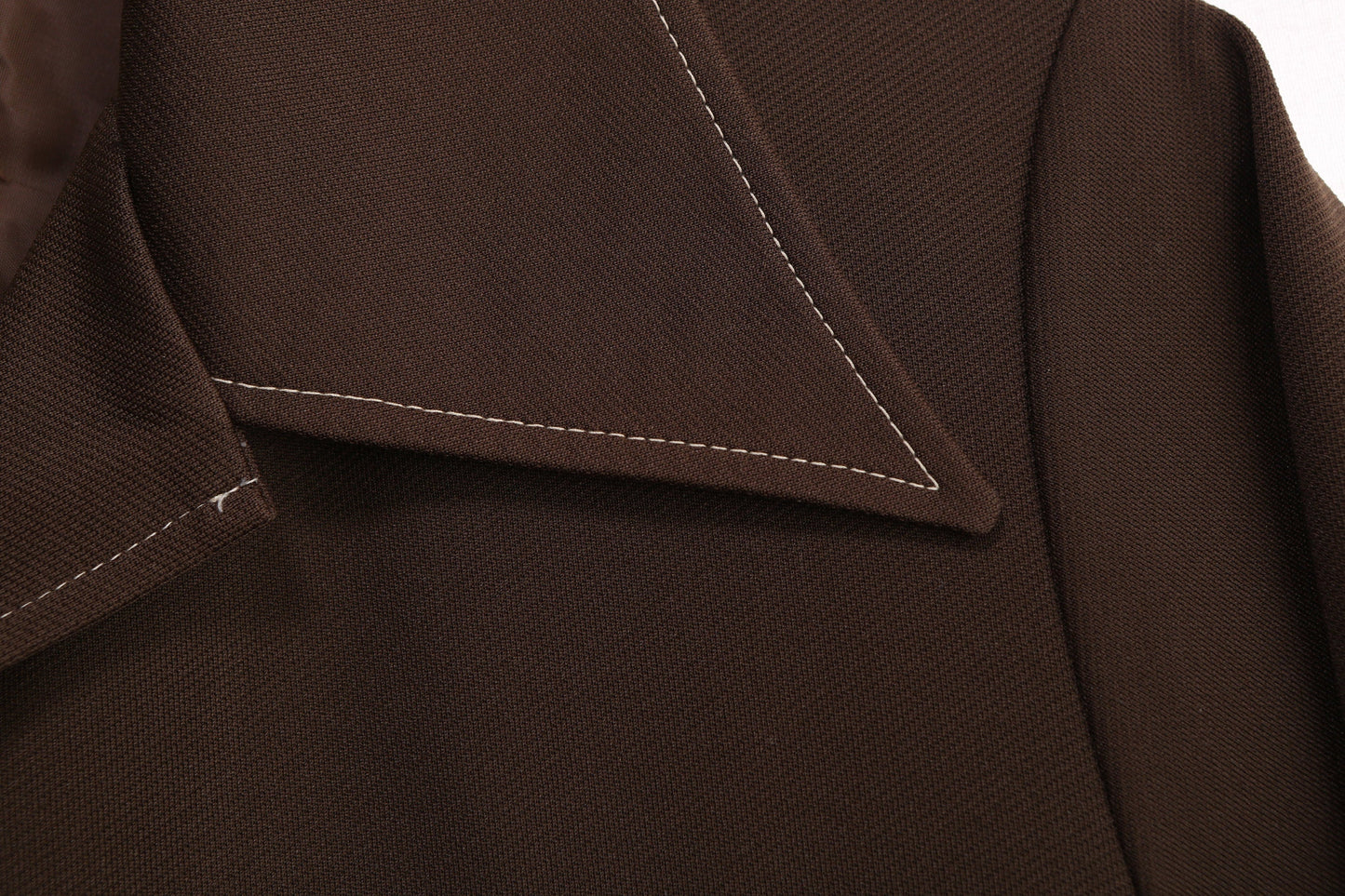 Vintage Levi's Jacket / Brown / Panatela / 1970s / Polyester