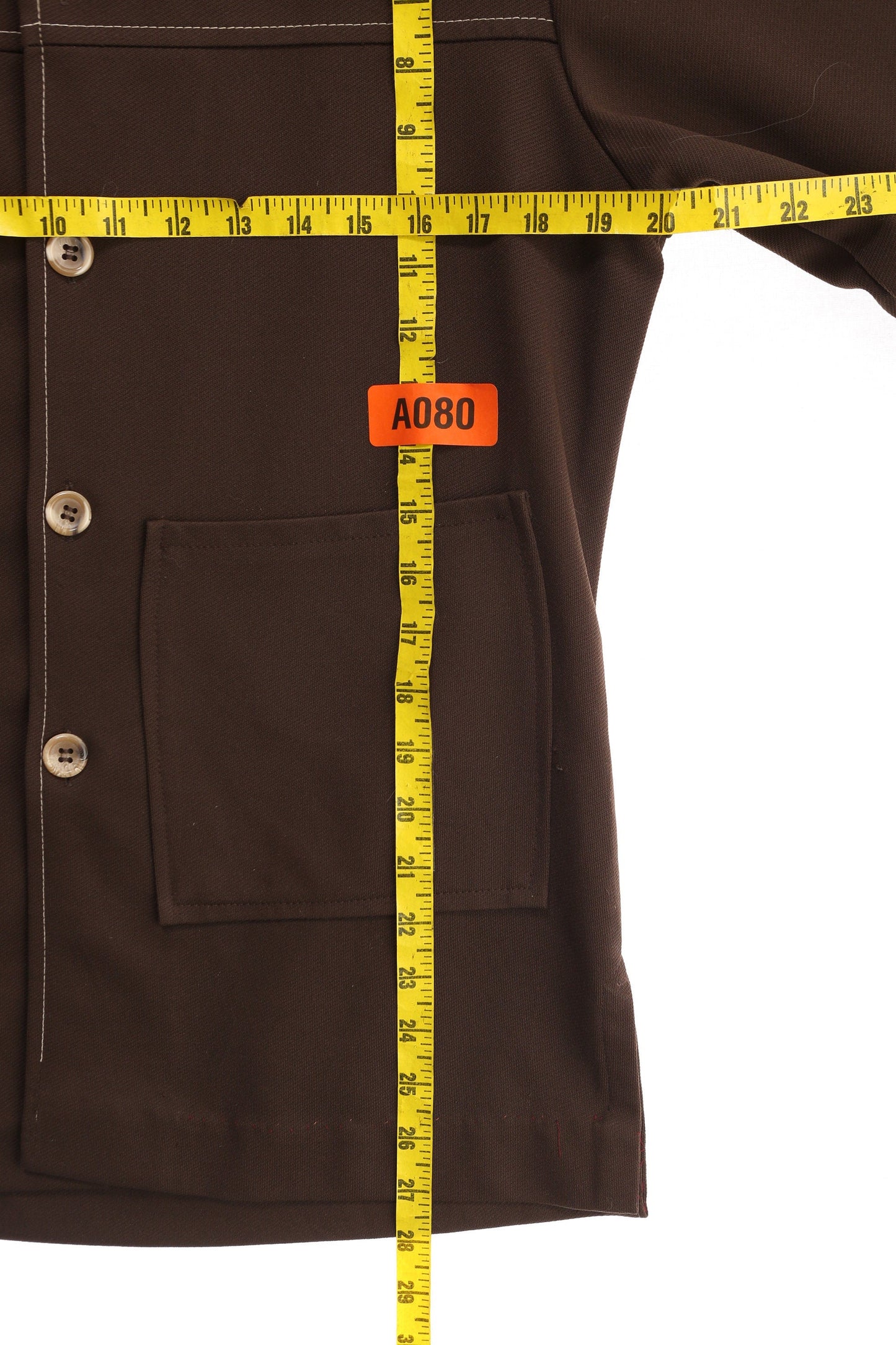 Vintage Levi's Jacket / Brown / Panatela / 1970s / Polyester