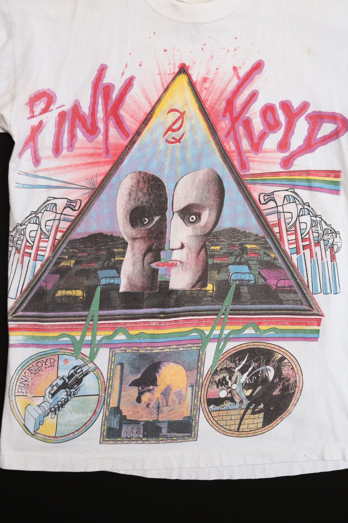 Vintage Pink Floyd T-shirt / Rock / 1980s - 1990s / Concert