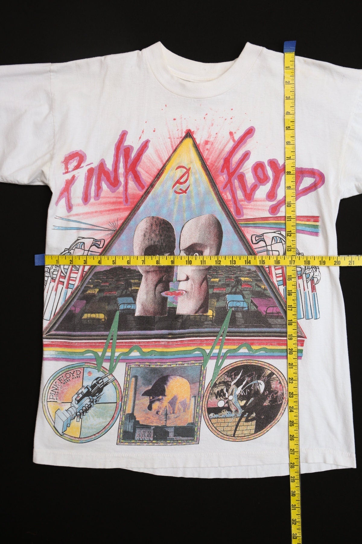 Vintage Pink Floyd T-shirt / Rock / 1980s - 1990s / Concert