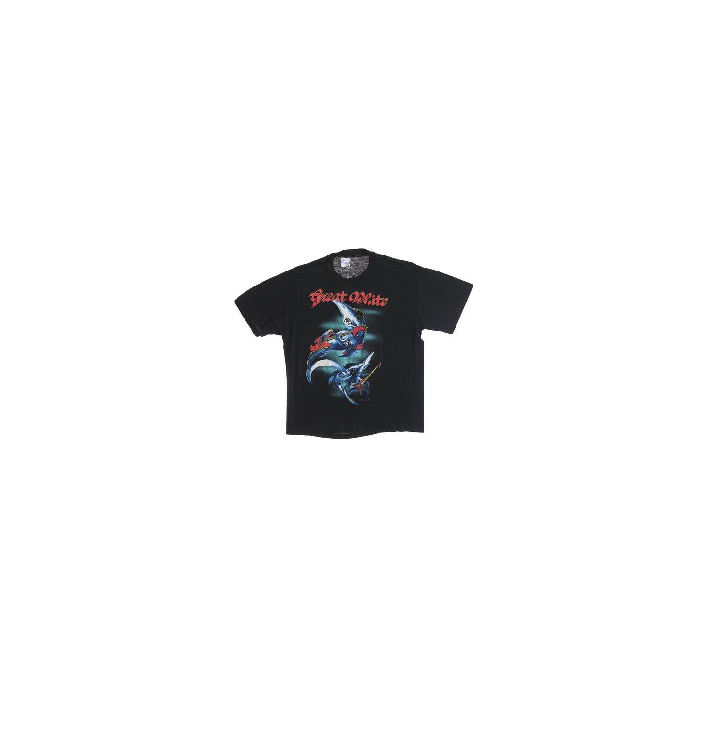 Great White 1989 Tour Rock Graphic T-shirt
