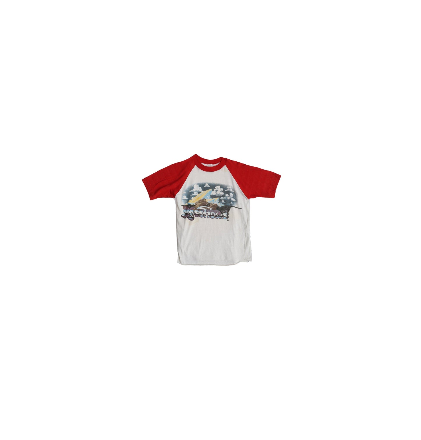 Vintage YES Shirt / 3/4 Sleeve Shirt