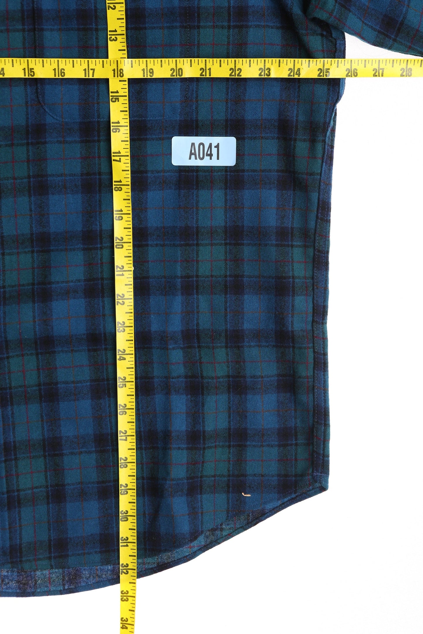 Vintage Pendleton Shirt - Blue Plaid