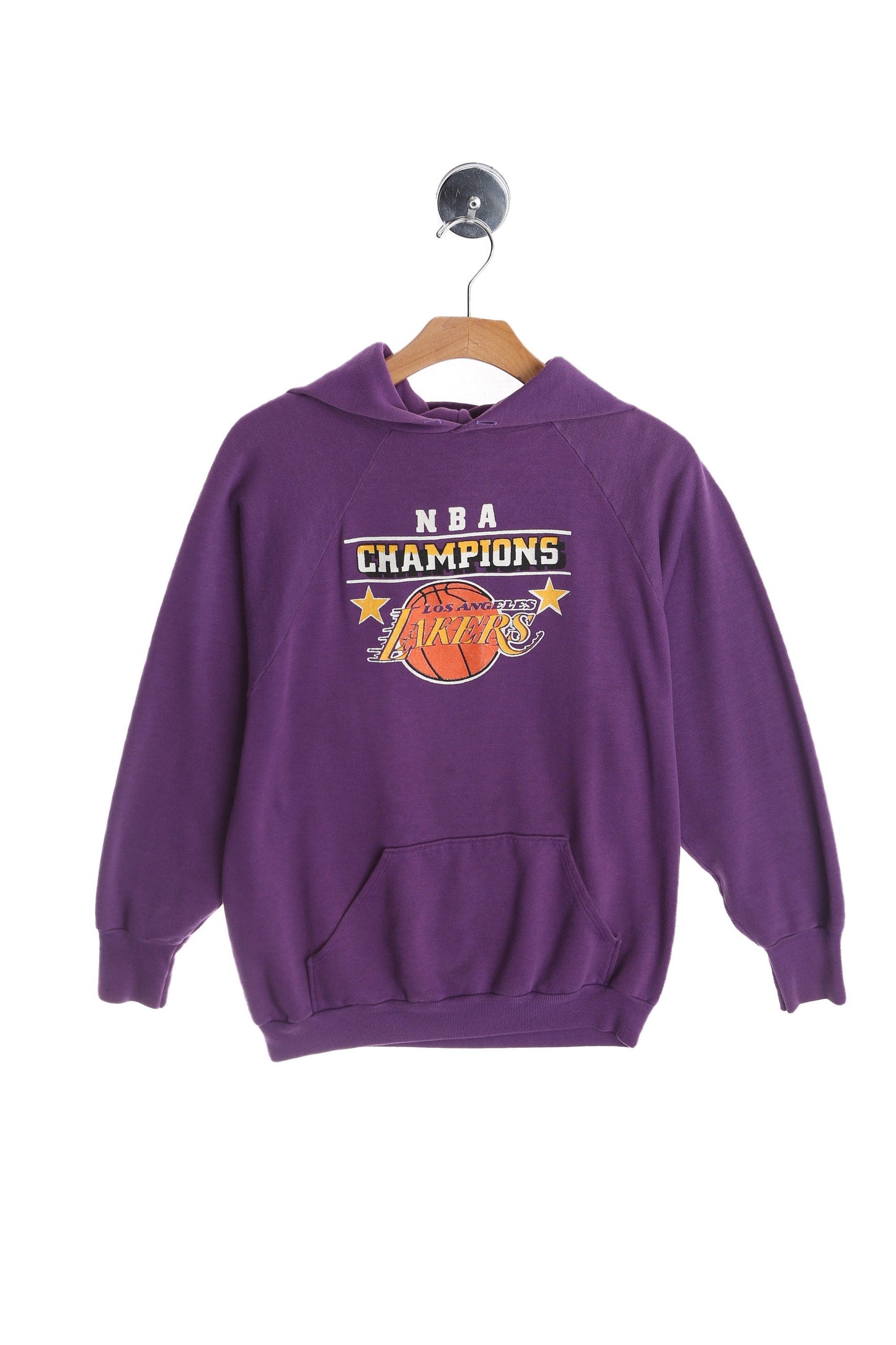 Vintage Hoodie / Basketball / Purple
