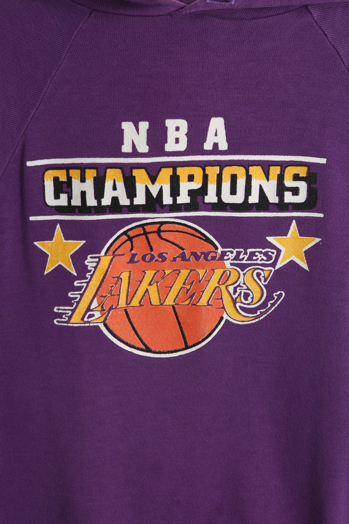 Vintage Hoodie / Basketball / Purple