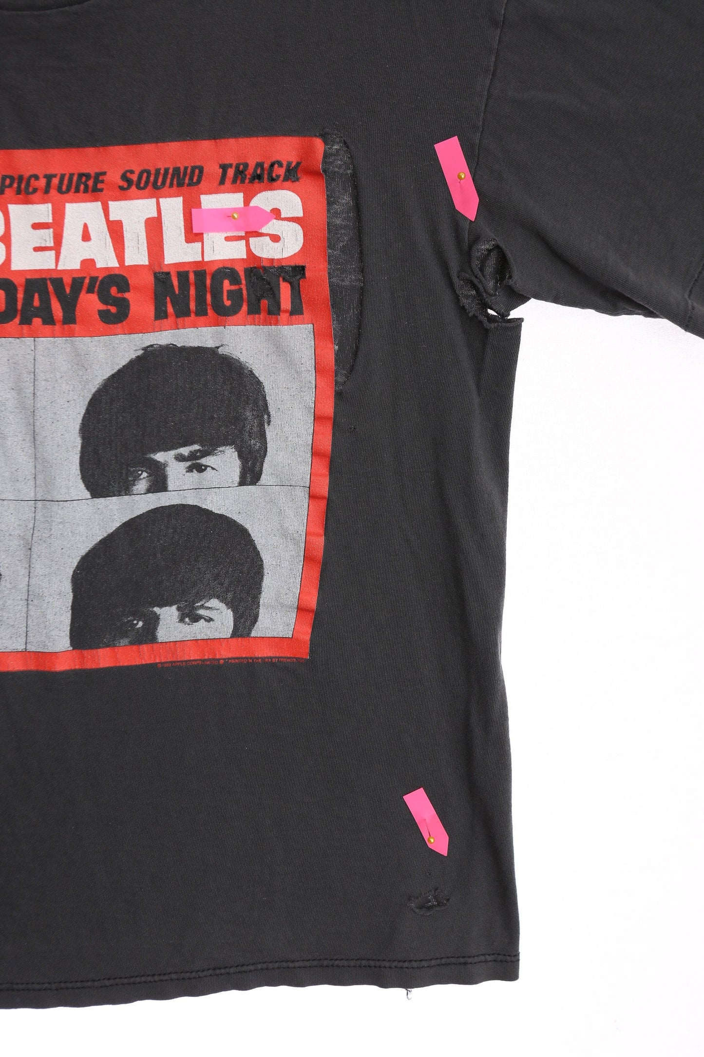 Vintage Beatles Graphic T-shirt - a Hard Day's Night