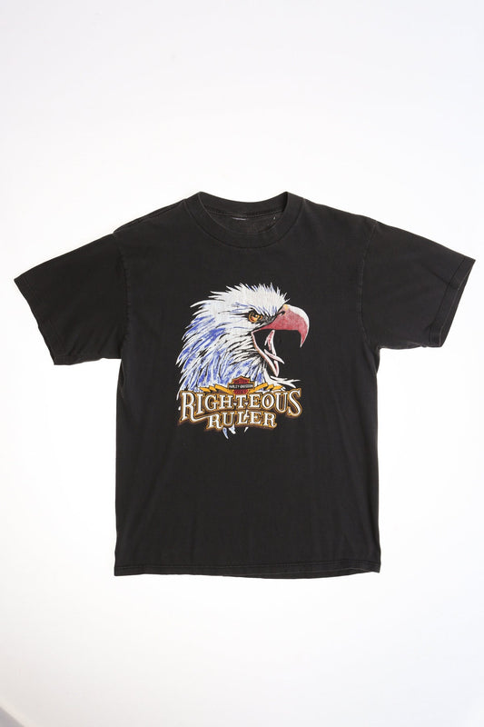 Harley Davidson Righteous Ruler Motorcycle Biker Graphic Shirt