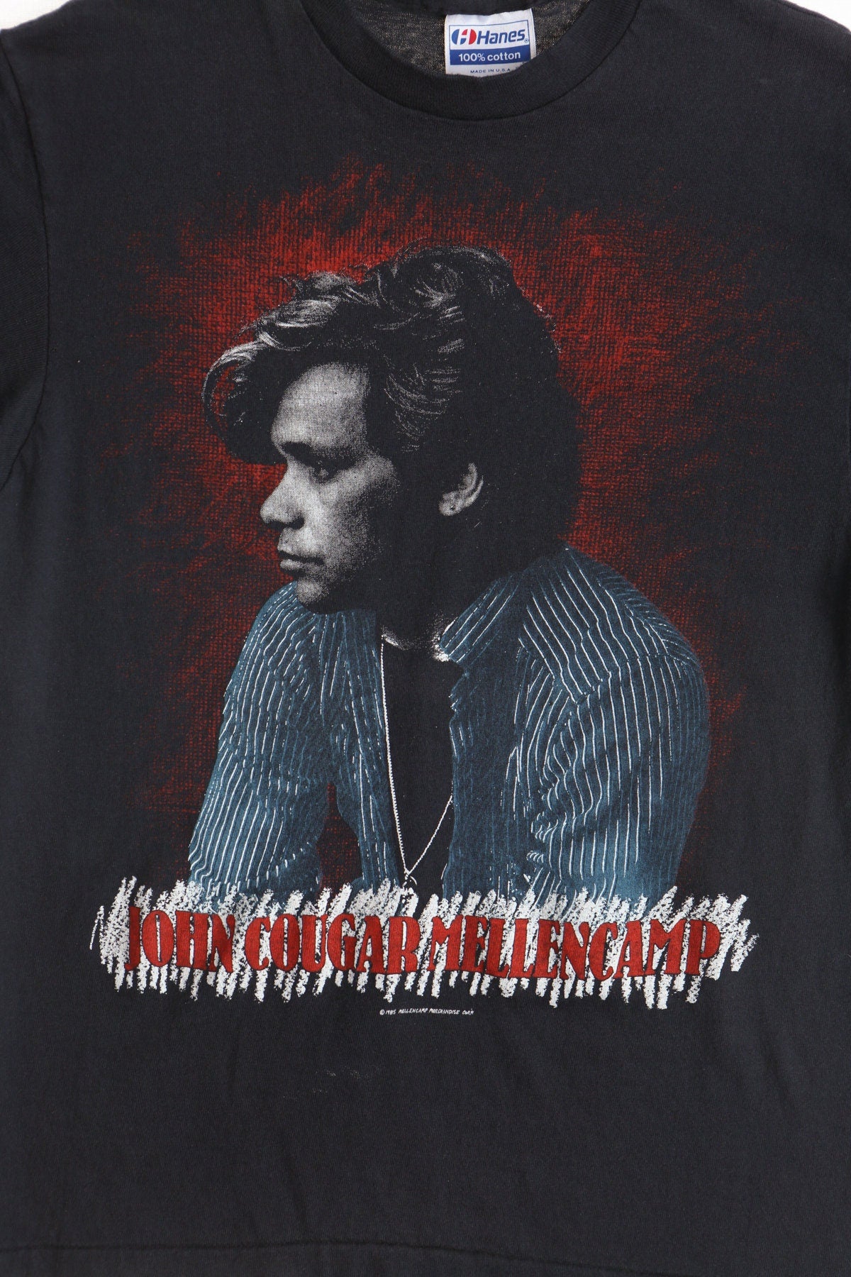 John Cougar Mellencamp Scarecrow Tour 1985 - 86 Graphic Shirt