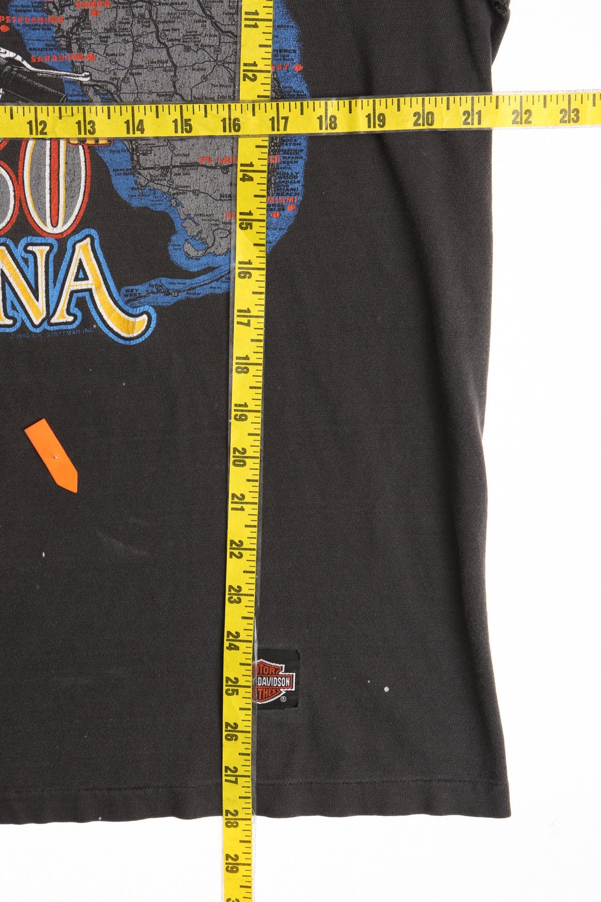 Harley Davidson Florida Daytona Rally 50th Anniversary Melbourne Graphic Shirt