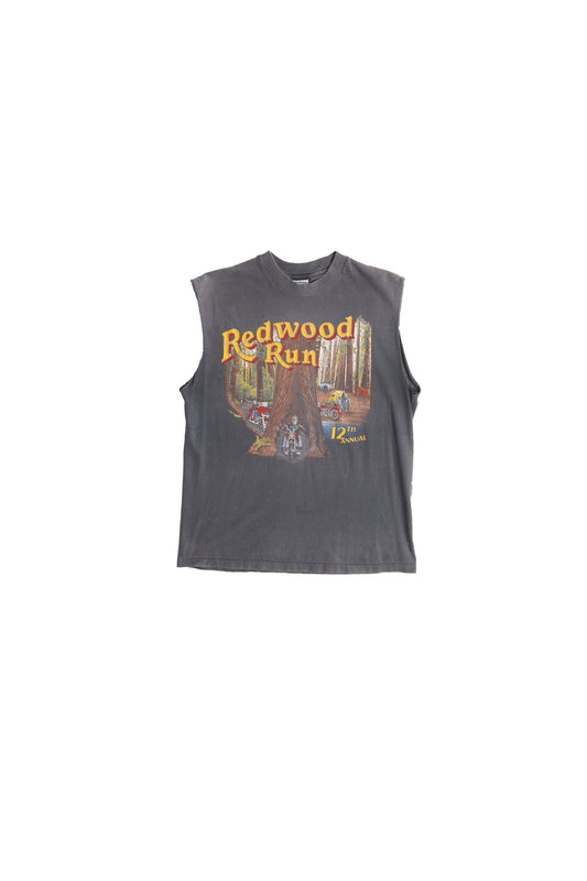 Red Wood Run 12th Annual Biker Harley Davidson Dealer's of Nother california Shirt