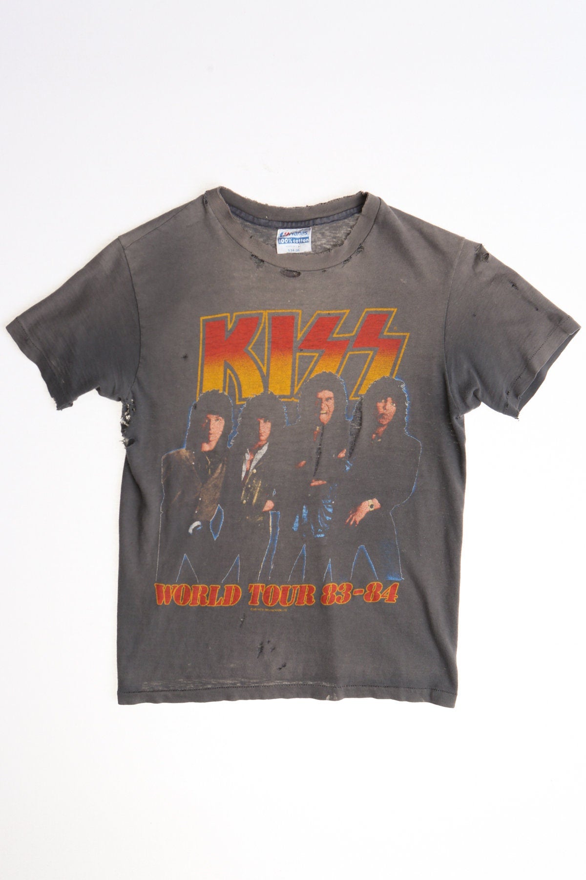 Kiss World Tour 1983-84 Rock Graphic Shirt