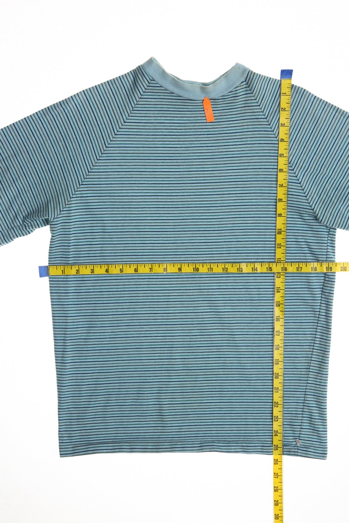 Vintage Hang Ten Blue Striped Shirt