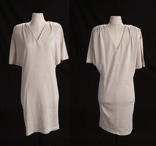 80's Casual Dress Short Sleeve
