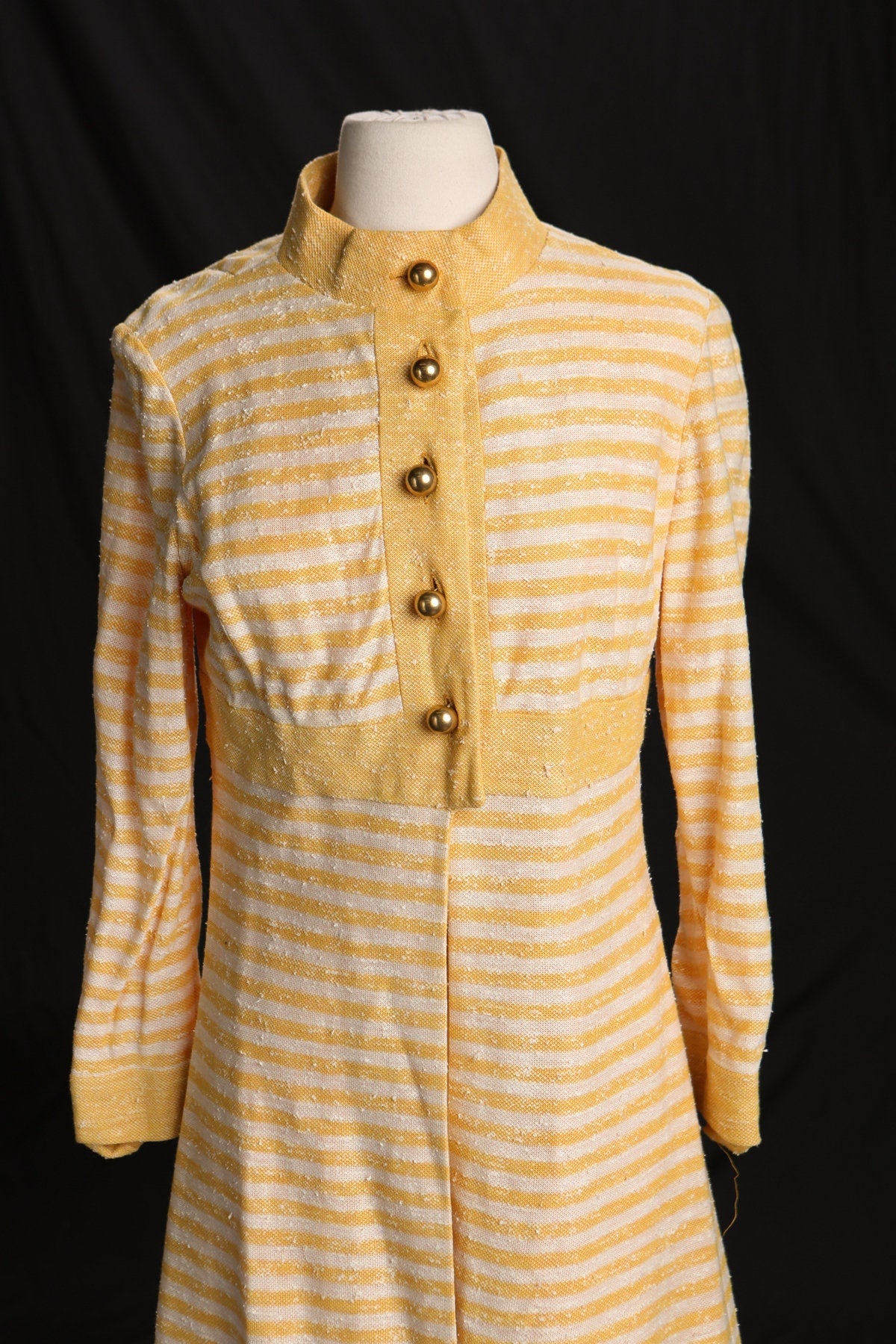 70's yellow Polyester Casual Dress