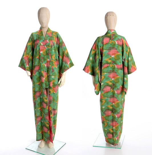 Green Kimono Robe