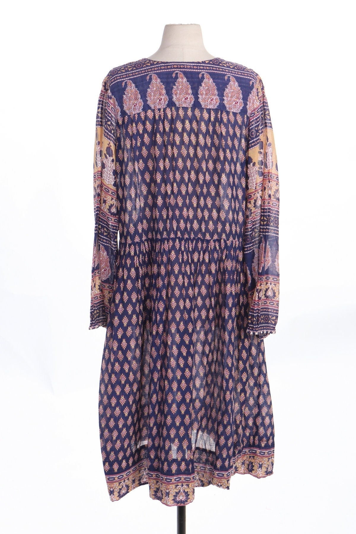 Women Block Print Boho Dress