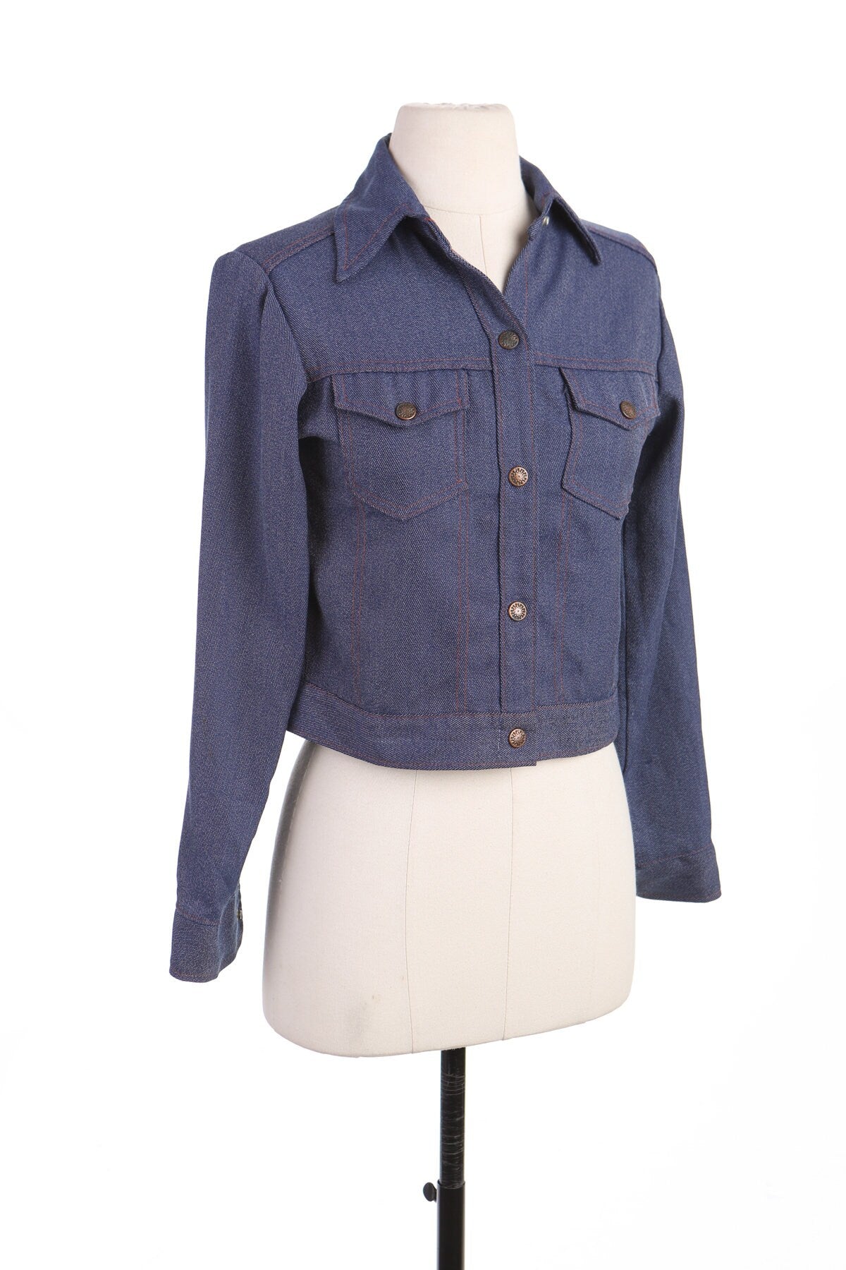 70's Women Blue Jacket