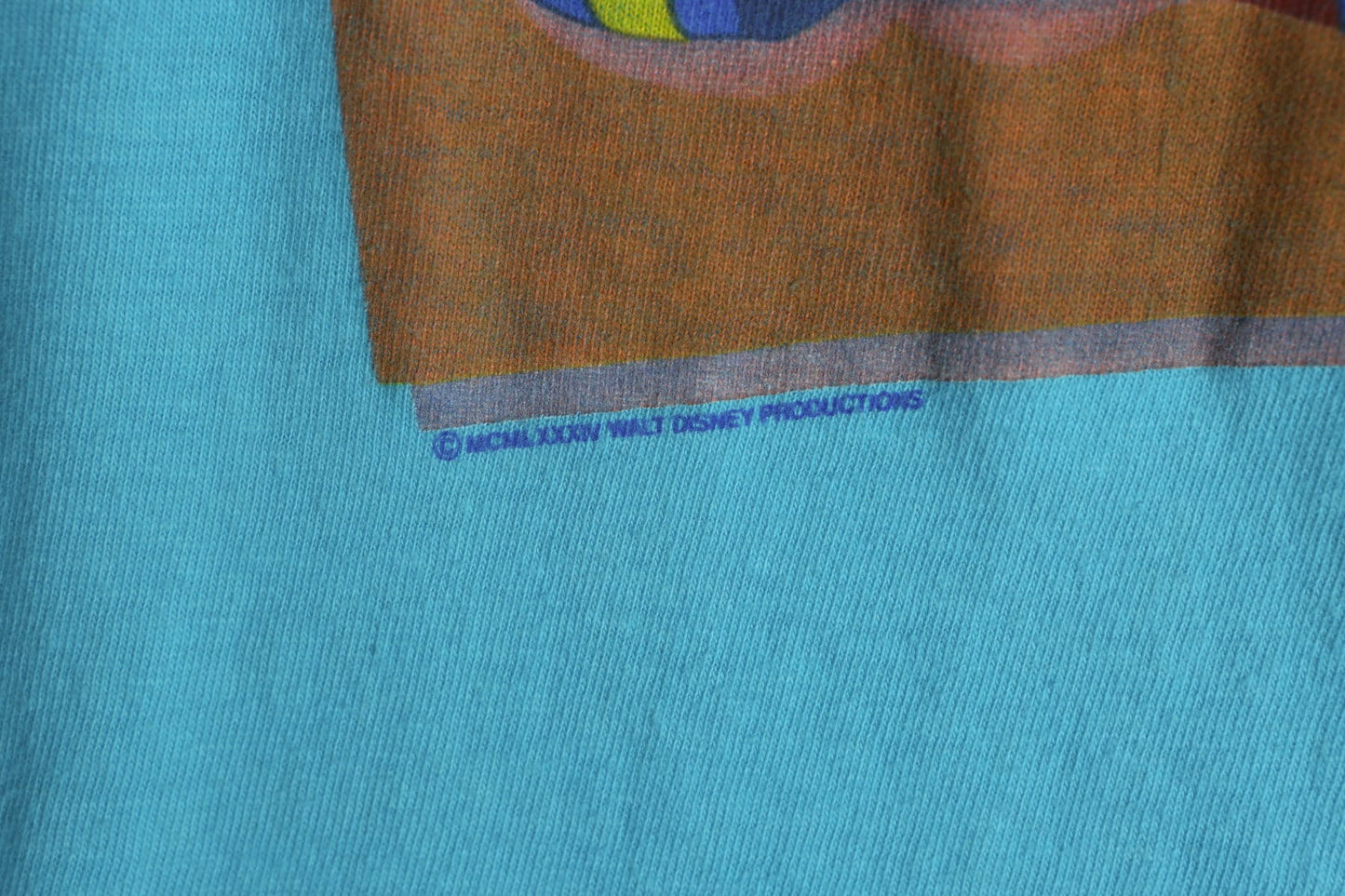 Vintage Blue T-shirt With Donald Duck Graphic Print
