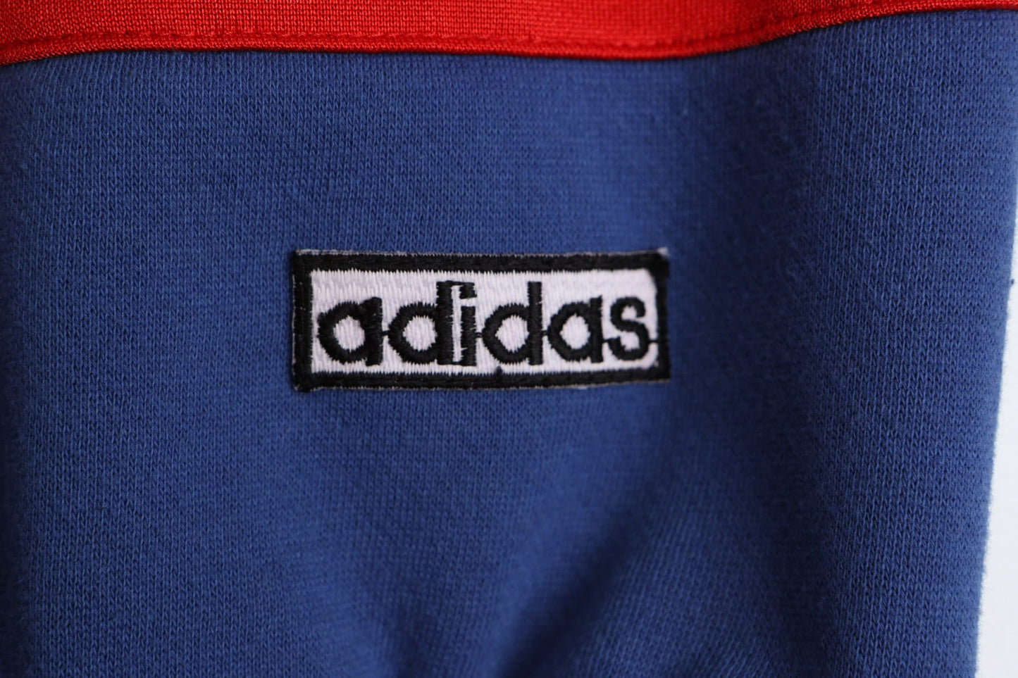 Vintage Adidas Striped Sweatshirt - Silver Label - 90's - 80's