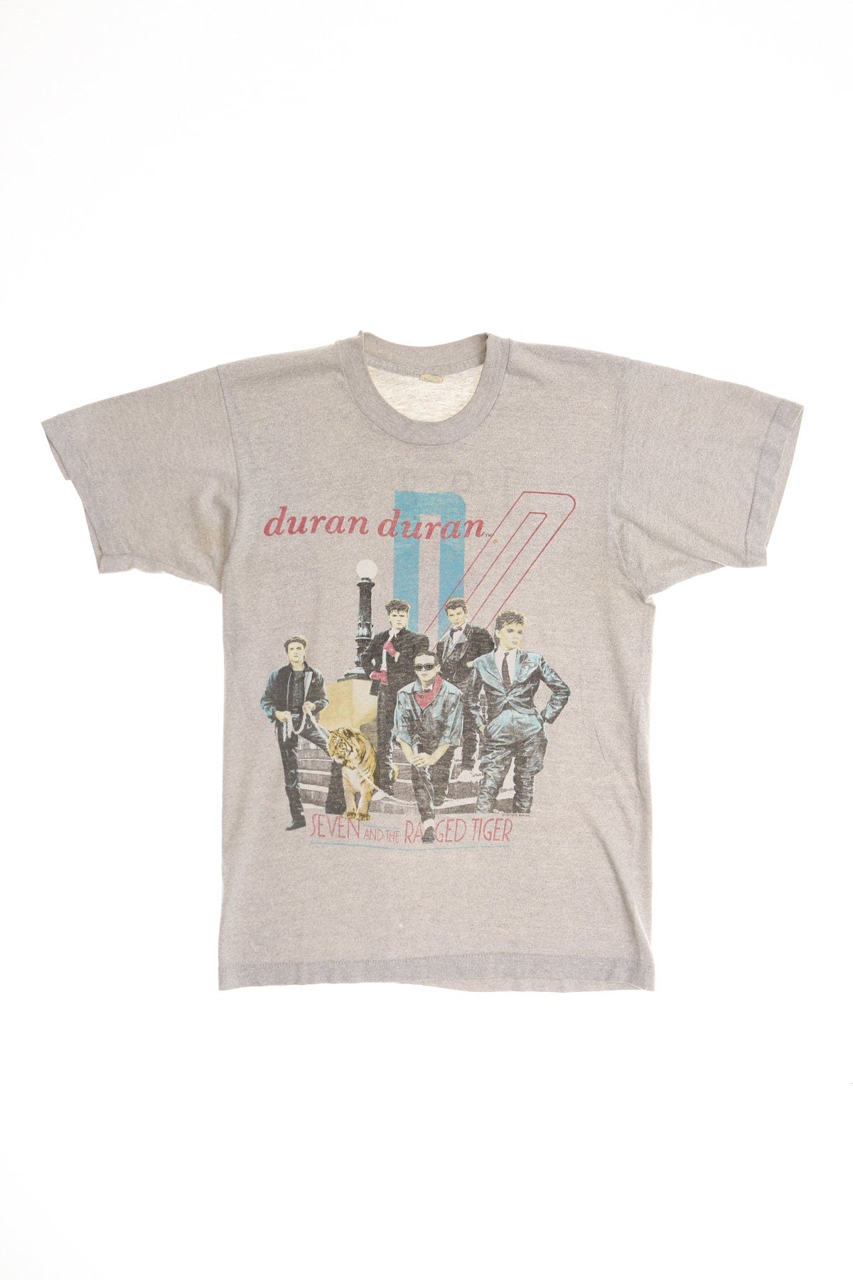 1984 USA Tour Duran Duran Graphic Shirt - Seven and The Raged Tiger